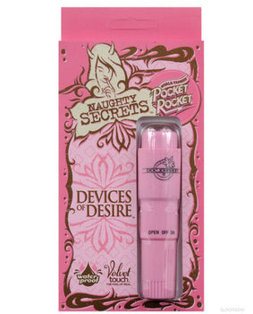 Naughty Secrets Pink Pocket Rocket Vibrator - Featured Product Image