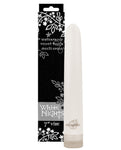 White Nights 7" Velvet Touch Vibe: Luxury in White