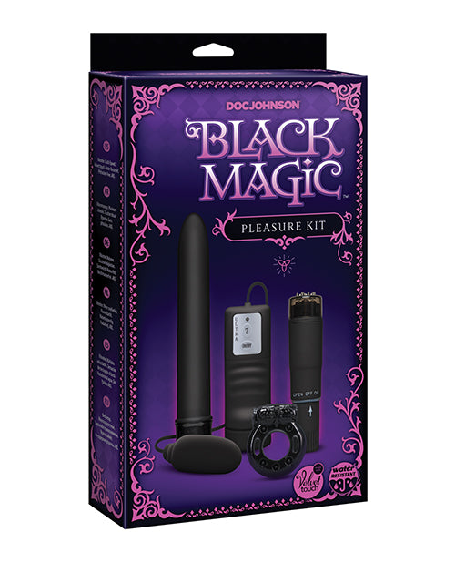 Black Magic Pleasure Kit 🖤 - Ultimate Vibrator Collection Product Image.