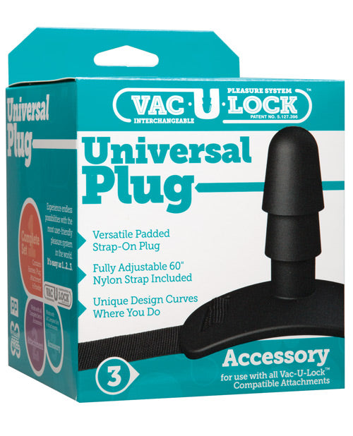 Plug con correa universal Vac-U-Lock - Eleva tu placer - featured product image.