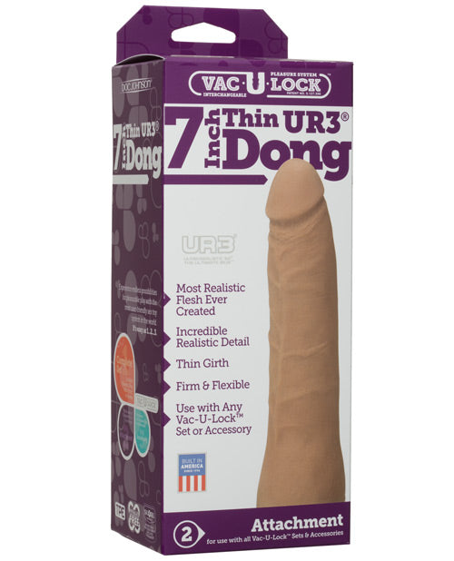 Shop for the Vac-U-Lock 7" Ultraskyn Dong: Ultimate Realism & Quality at My Ruby Lips