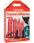 Kit completo de correas rosadas con accesorios Crystal Jellies