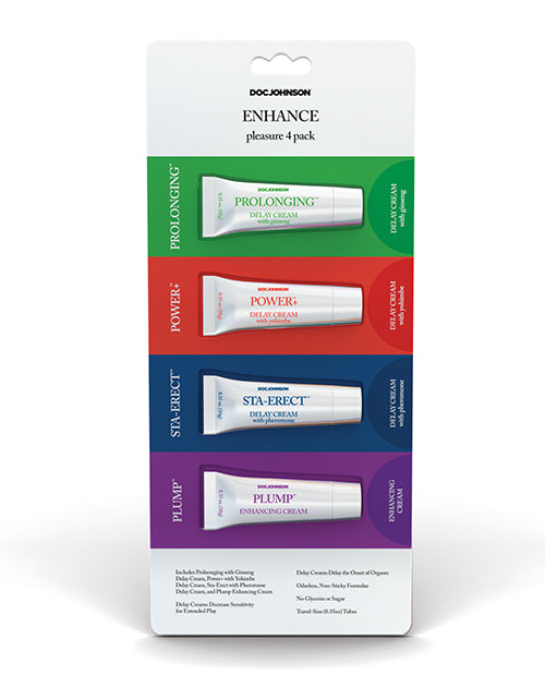 Enhance Pleasure - Assorted Pack of 4 - featured product image.