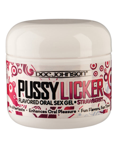 Doc Johnson Strawberry Pussy Licker - 2 oz - featured product image.