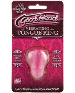 Doc Johnson Pink Vibrating Tongue Ring: Elevate Your Oral Game!