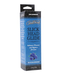 GoodHead Slick Head Glide - Deslizamiento vegano de frambuesa azul