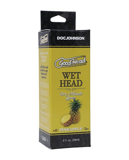 Goodhead Wet Head Dry Mouth Spray - Minty Fresh Relief - featured product image.