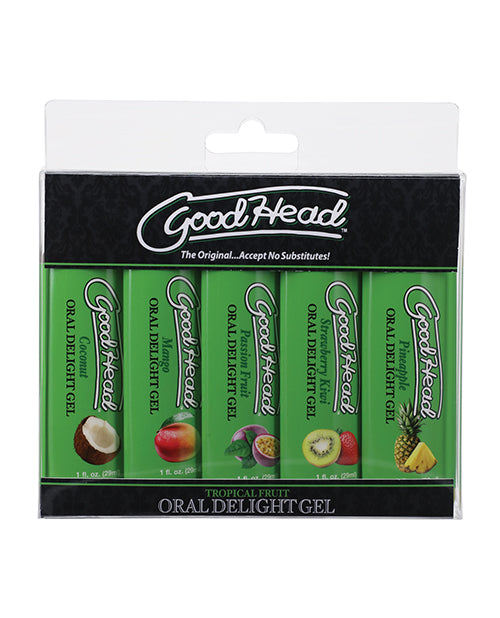 GoodHead Tropical Fruits Oral Delight Gel Set - Pack of 5 - featured product image.
