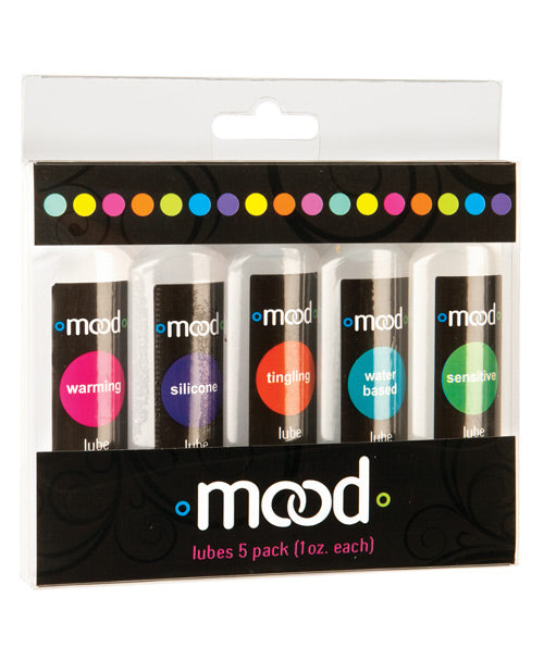 Mood Lube Kit - 1 oz Asst. Pack of 5 Product Image.