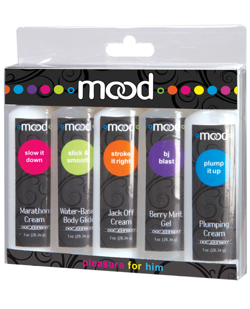 Intimate Moments Enhanced: Mood Lube Pleasure Variety Pack Product Image.