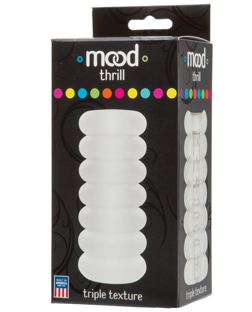 Mood Thrill Frost Triple-Texture Stroker - featured product image.