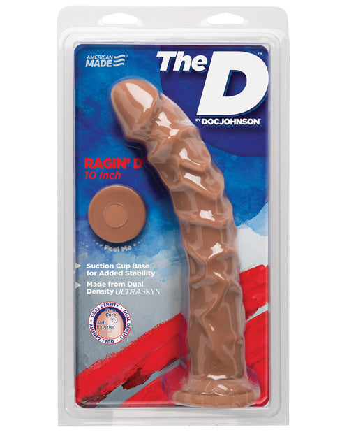 The D - Ultimate Pleasure 10" Realistic Suction Cup Dildo by Doc Johnson - featured product image.