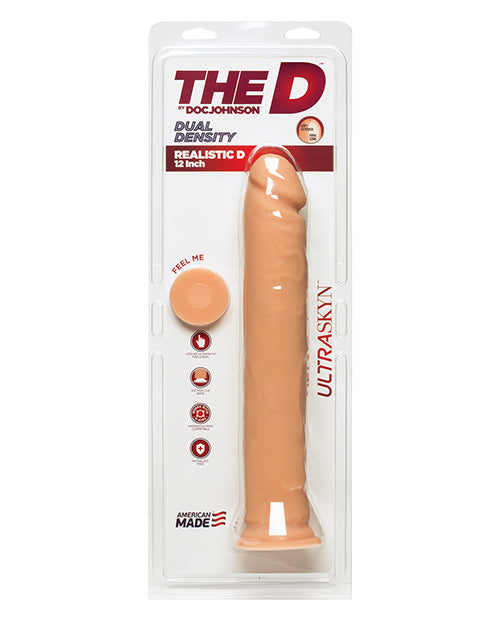 "The D 12" Ultra-Realistic Dildo" Product Image.