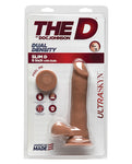 Doc Johnson® D 6.5" Dual Density Slim D w/Balls - Caramel