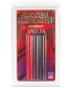 Sensual Trio Japanese Drip Candles - Set the Mood! - Featured Product Image