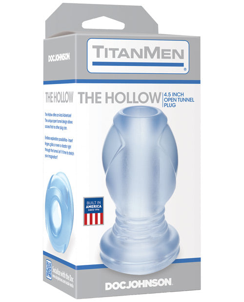 Titanmen The Hollow - Clear Anal Adventure Plug - featured product image.