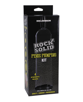 Kit de bombeo de pene Rock Solid: mejora definitiva - Featured Product Image