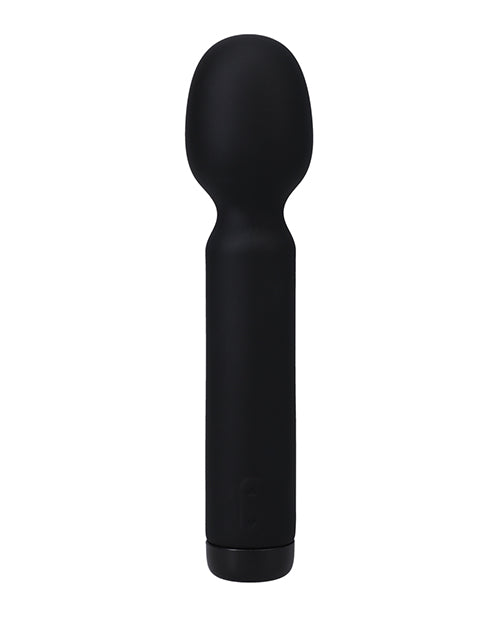 Intense 10-Function Wand Vibe in Black - Elevate Your Sensual Experience Product Image.