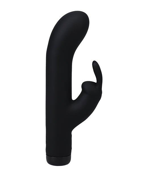 "Black Silicone Rabbit Vibe: 10 Functions 🖤" Product Image.