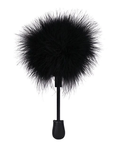 Luxurious Black Feather Tickler Product Image.