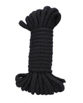 "In A Bag Black Cotton Bondage Rope - 32 ft"