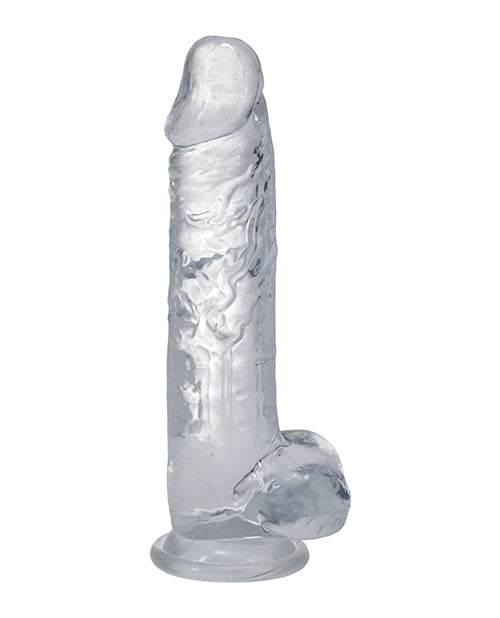 In A Bag 8" Big Dick - Clear: Ultimate Pleasure Awaits - featured product image.