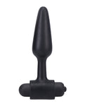 Plug Anal Vibrador In A Bag de 4" - Negro