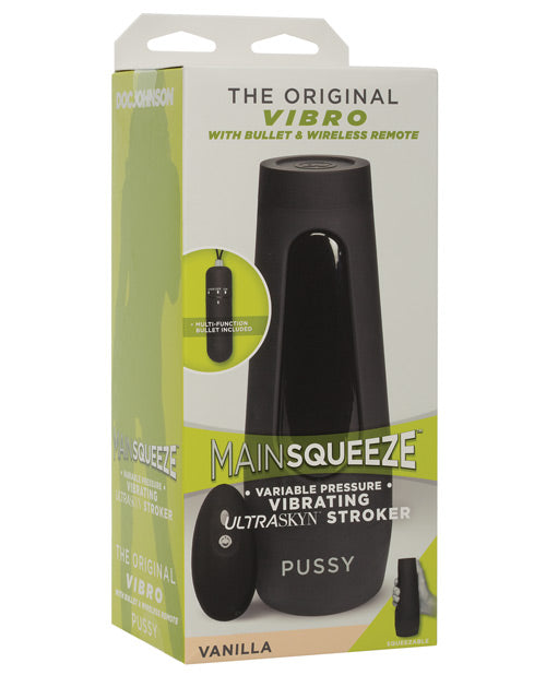 Doc Johnson Main Squeeze Vibro Pussy: Unleash Your Desires - featured product image.