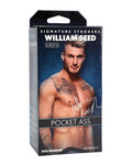 William Seed ULTRASKYN Pocket Ass - Sensación realista y placer mejorado