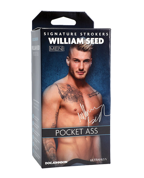 William Seed ULTRASKYN Pocket Ass - Realistic Sensation & Enhanced Pleasure Product Image.