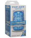 Main Squeeze Pop Off Optix: Mini Stroker de placer transparente