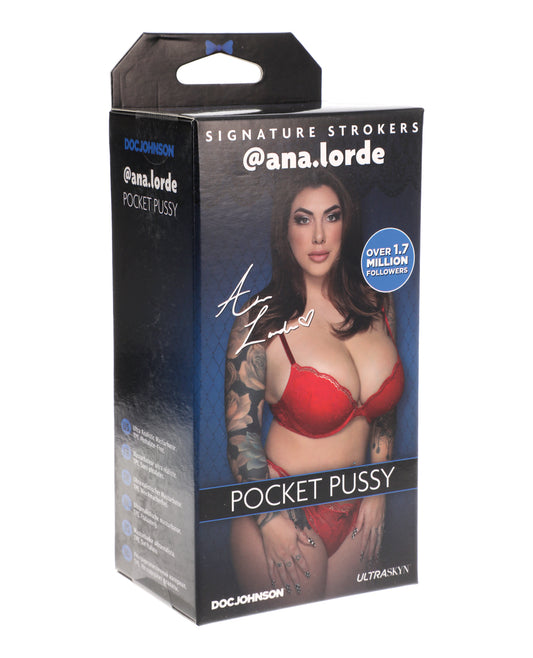 Ana Lorde ULTRASKYN Pocket Pussy - Lifelike Pleasure - featured product image.