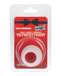 Rock Solid The Perfect Present Holiday Edition - Anillos para el pene escarchados