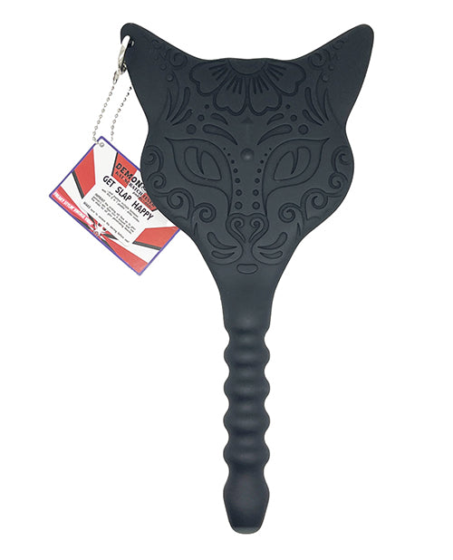 Demon Kat Silicone Paddle/Dildo: The Ultimate Kink Combo for Passionate Encounters - featured product image.