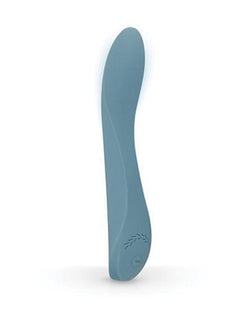 Vibrador Punto G Bloom The Rose - Verde azulado con tecnología Swipe