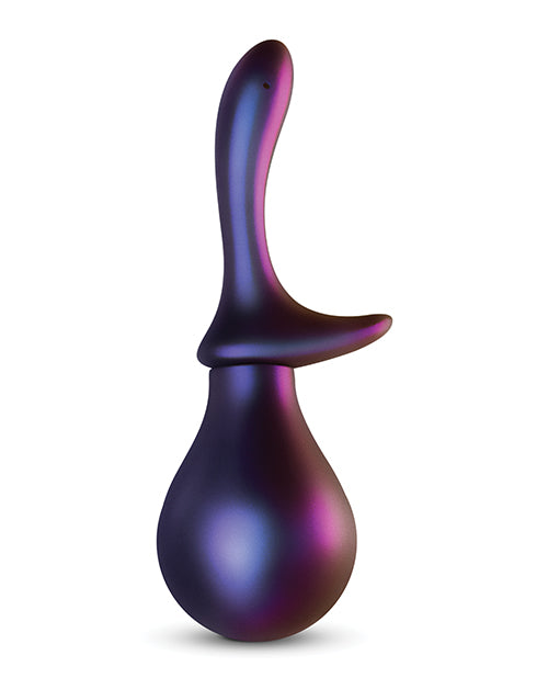 Hueman Nebula Anal Douche Bulb - Purple: Comfortable Intimate Cleansing - featured product image.