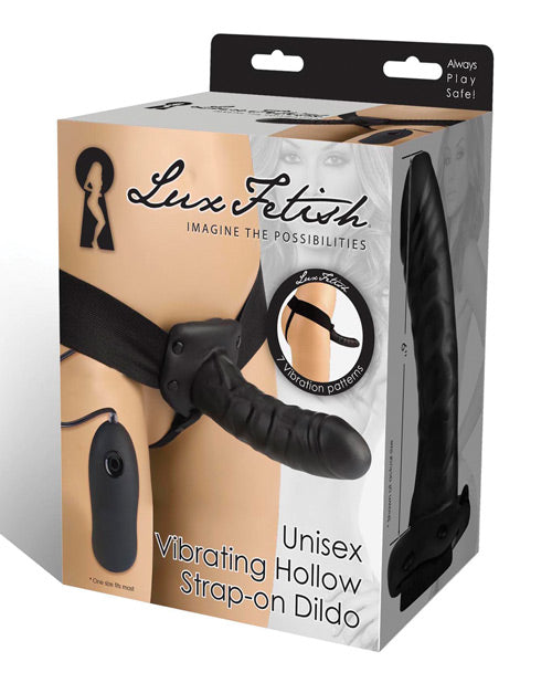 Shop for the Lux Fetish Vibrating Hollow Strap-On: Customised Pleasure & Comfortable Fit! at My Ruby Lips