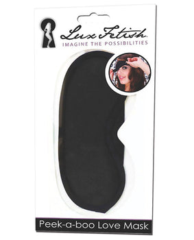 Lux Fetish Peek-A-Boo Love Mask - Heighten Your Intimate Moments - Featured Product Image
