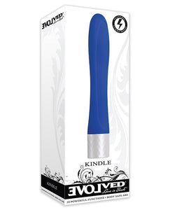 Evolved Kindle Blue: 10-Speed Turbo Vibrator