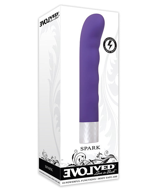 Evolved Spark - Purple G-Spot Vibrator: Intense Pleasure, Precise Stimulation - featured product image.