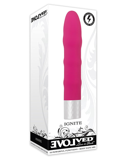 Evolved Ignite - Pink Vibrator: Intense Pleasure & Waterproof Design - featured product image.