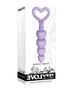 Evolved Anal Sweet Treat - Purple Customisable Silicone Beads for Backdoor Bliss