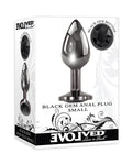 Plug anal Black Gem evolucionado: un toque de glamour para el máximo placer