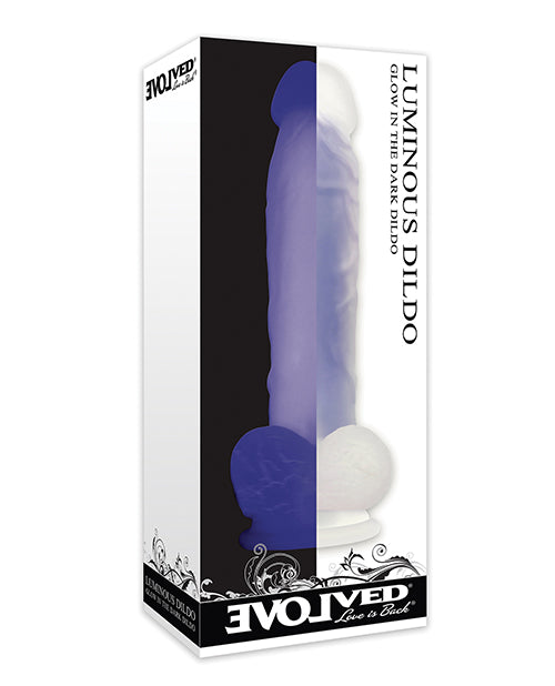 Shop for the Evolved Luminous Purple Dildo: Glow-in-the-Dark Sensory Pleasure at My Ruby Lips