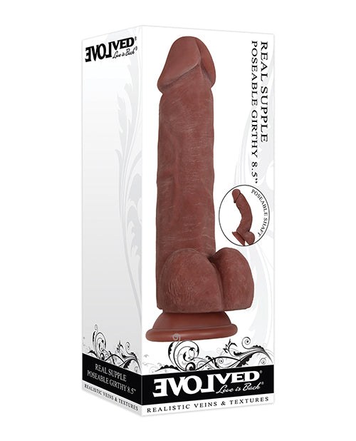 Evolved Real Supple Girthy Dildo - featured product image.