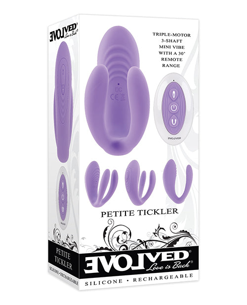 Evolved Petite Tickler Mini Vibe with Remote - Purple 🟣 - featured product image.