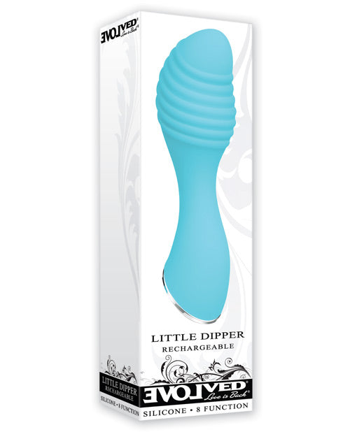 Minivibrador azul Little Dipper evolucionado: placer intenso, en cualquier lugar Product Image.