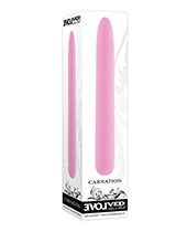 Evolved Carnation Classic Vibrator - Pink: 10 Speeds, Waterproof, Rechargeable - Featured Product Image