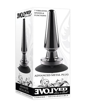 Evolved Advanced Vibrating Metal Plug - Ultimate Pleasure & Hands-Free Experience - Featured Product Image