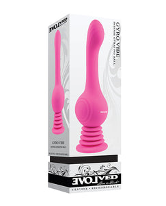 Evolved Gyro Vibe - Pink: Intense Gyrating Pleasure Vibrator